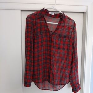 Express Plaid Portifino Shirt